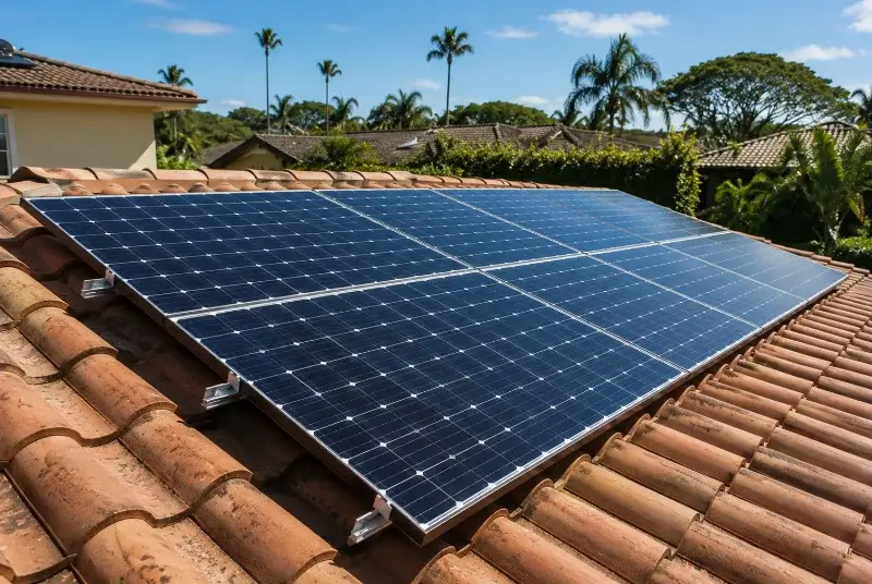 Installation de panneaux solaires à Barzun
